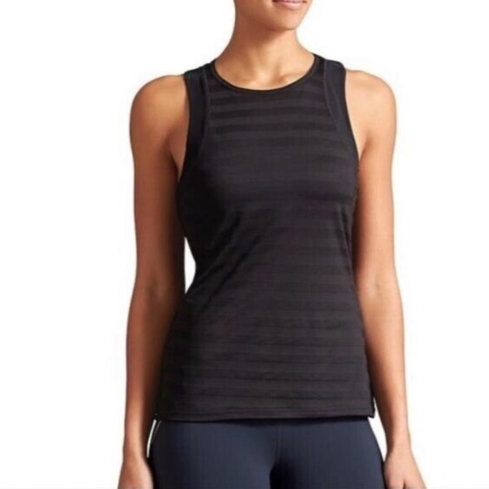 Athleta Black Sleeveless Tank Top